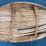 Small Line 'Basket made ot wooden strips, Ness, Lewis'