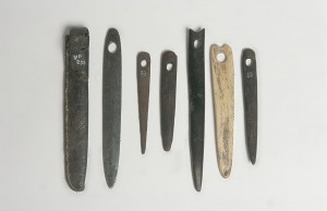 National Museum of Scotland H.QP 10, 9, 8, 5, 6, 2 Basket making tools