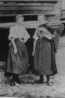 Two Fisherrow fishwives at the foot of Bush Street. 1904. Musselburgh Museum Committee
