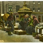 Aberdeen fishwives in the green. St Andrews Special Collections