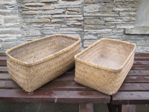 Linen baskets, Castlehill Heritage Museum