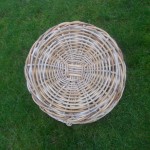 Base of Quarter Cran size basket by Henry Mellor owned by Chrissie White, Isle of Arran